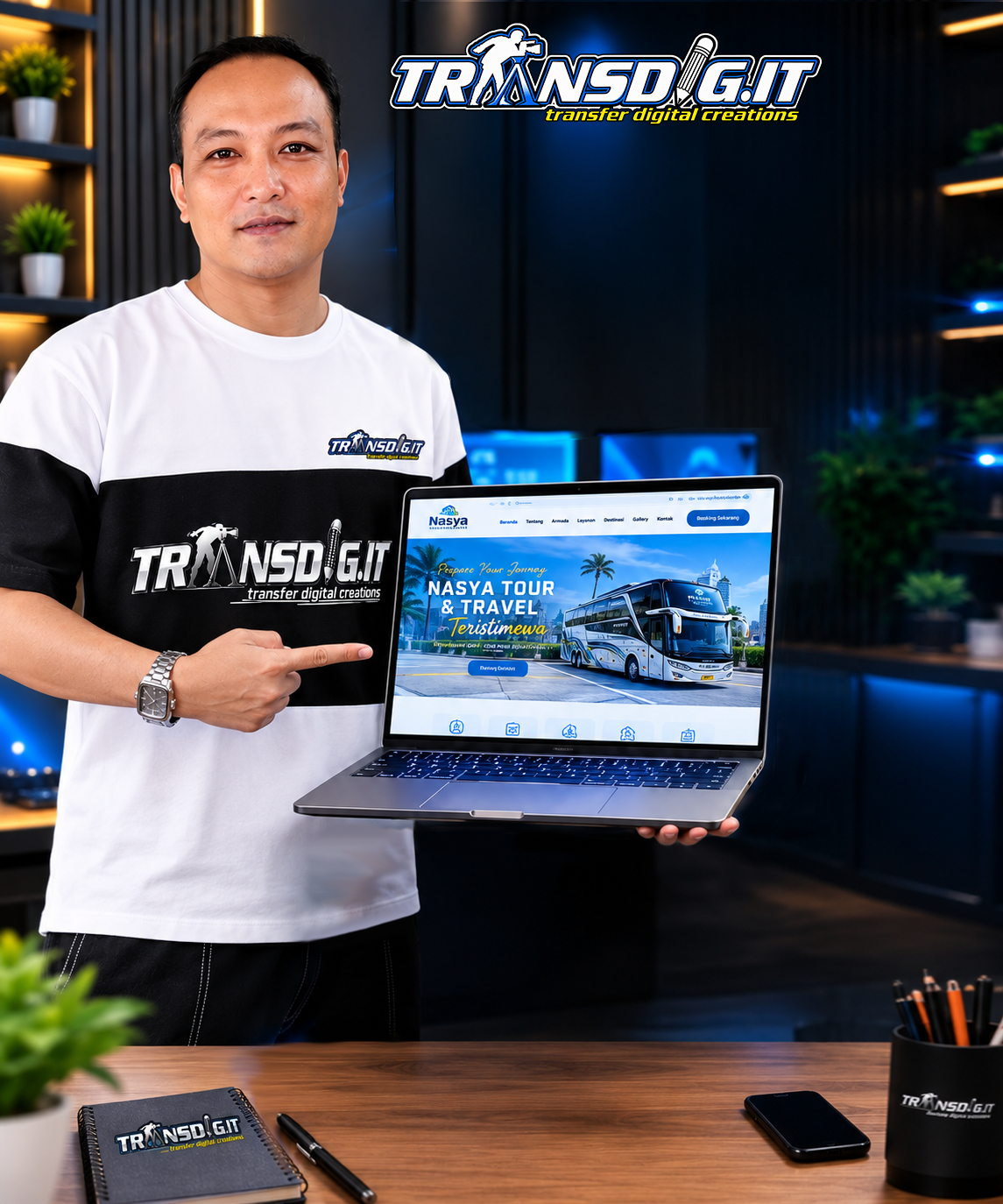Transdigit, jasa pembuatan website profesional